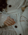 Hudson 15 | 100% wool hooded cardigan coat
