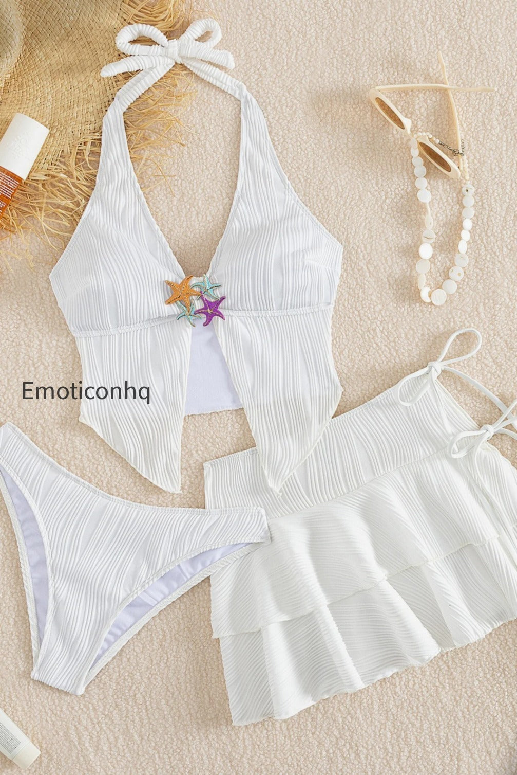 sexy-solid-halter-starfish-three-piece-set