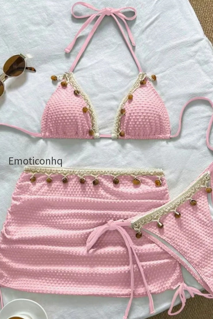 solid-color-pendant-three-piece-swim-set