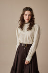 Minna 21 | Edward Linen Lace Blouse