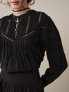 Minna 21 | Edward Linen Lace Blouse
