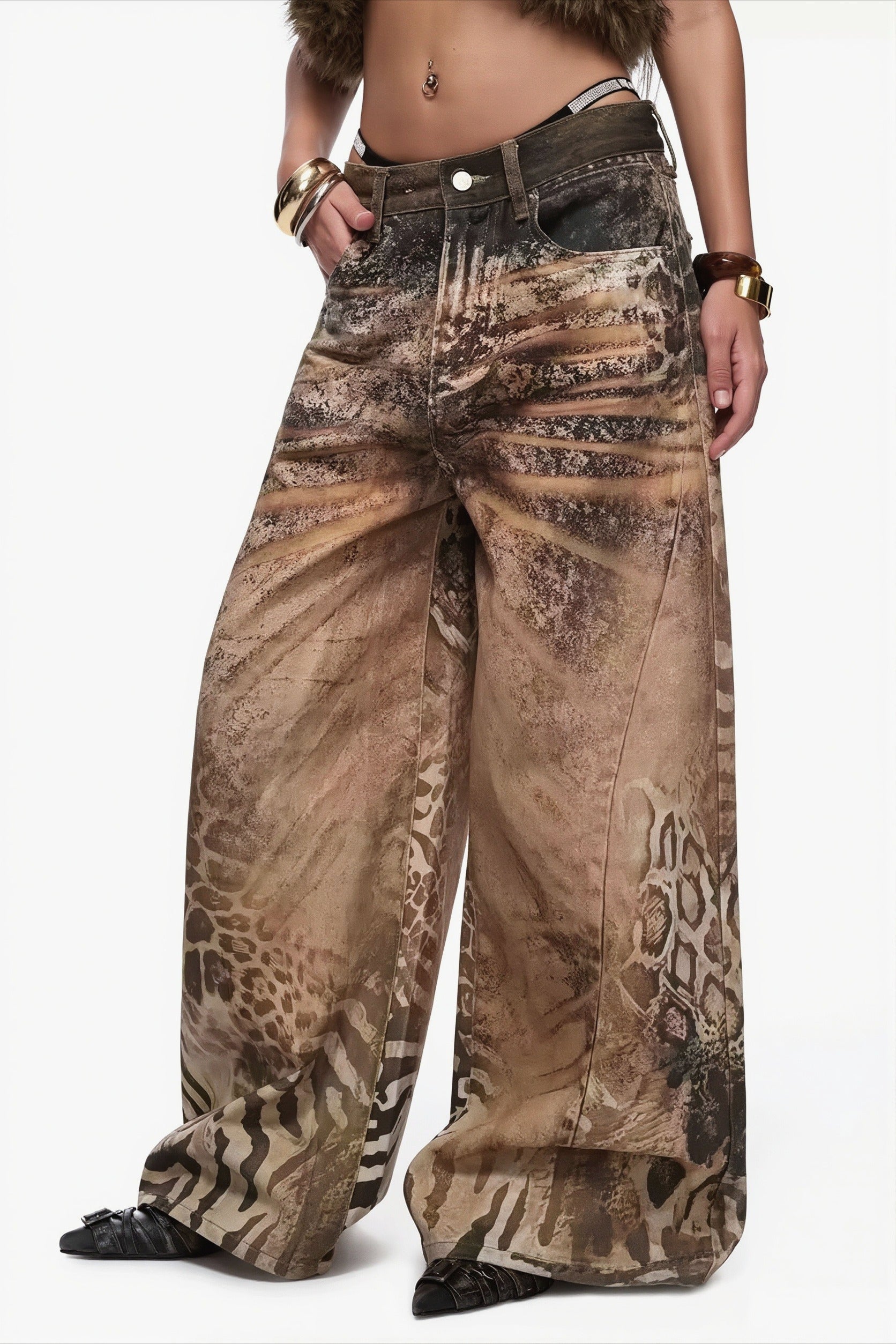 leopard-zebra-print-wide-leg-jeans
