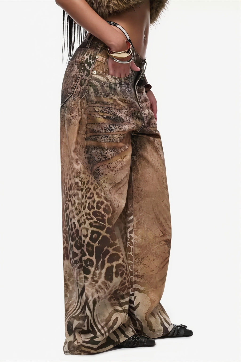 leopard-zebra-print-wide-leg-jeans