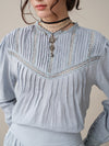 Minna 21 | Edward Linen Lace Blouse