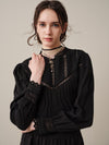 Minna 21 | Edward Linen Lace Blouse