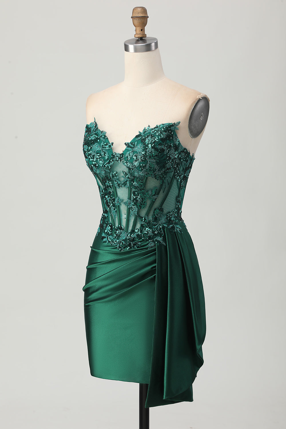 sparkly-dark-green-corset-tight-short-homecoming-dress-with-sequins-1