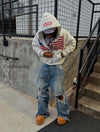 db-minimalist-flag-patchwork-hoodie