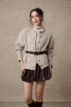 Flurry 17 | 100% Wool Sculptured Knitwear Cardigan