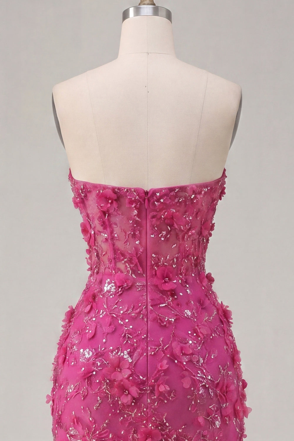 sparkly-fuchsia-corset-floral-tight-short-sweetheart-homecoming-dress-with-beading