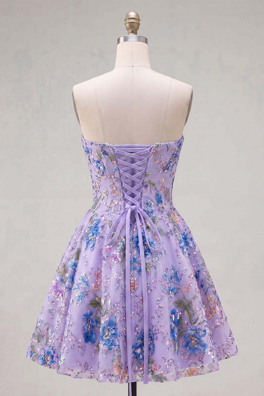 sparkly-pink-floral-beaded-a-line-short-strapless-homecoming-dress