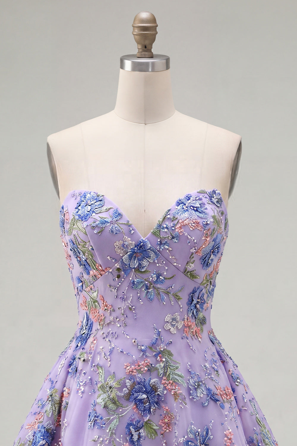 sparkly-pink-floral-beaded-a-line-short-strapless-homecoming-dress
