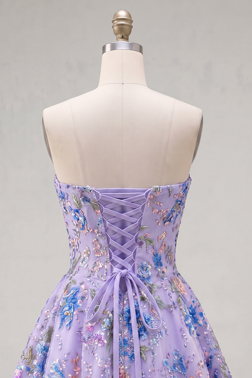 sparkly-pink-floral-beaded-a-line-short-strapless-homecoming-dress
