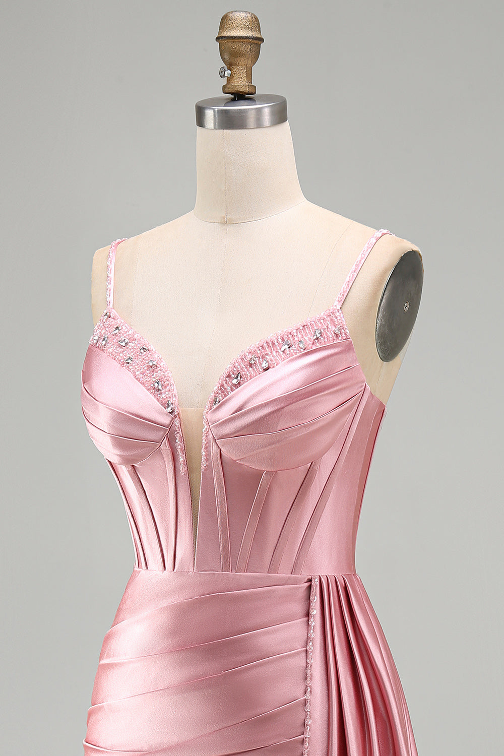 sparkly-gold-satin-fringed-beaded-tight-short-corset-homecoming-dress