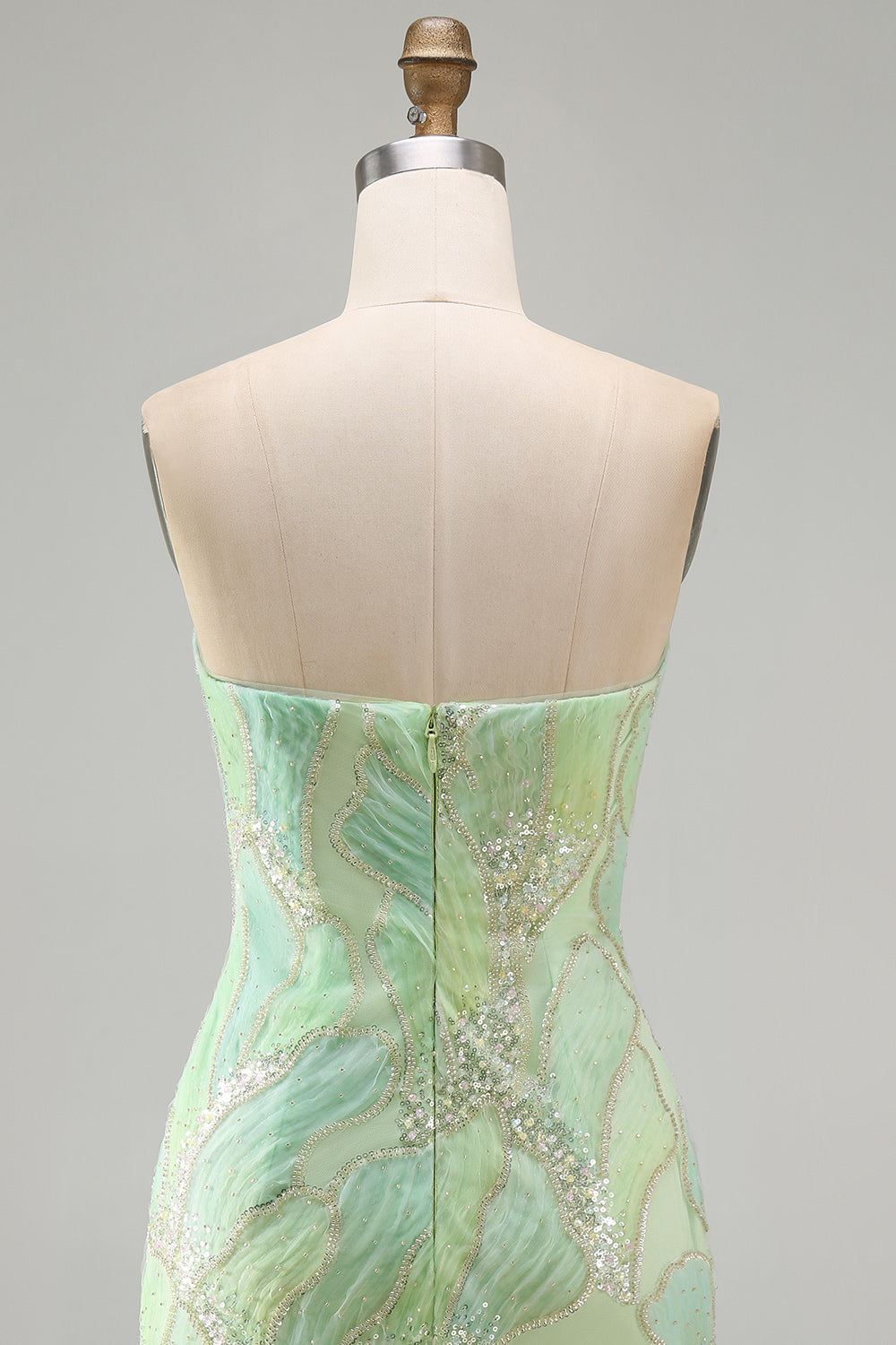 sparkly-blue-sequin-strapless-tight-short-homecoming-dress