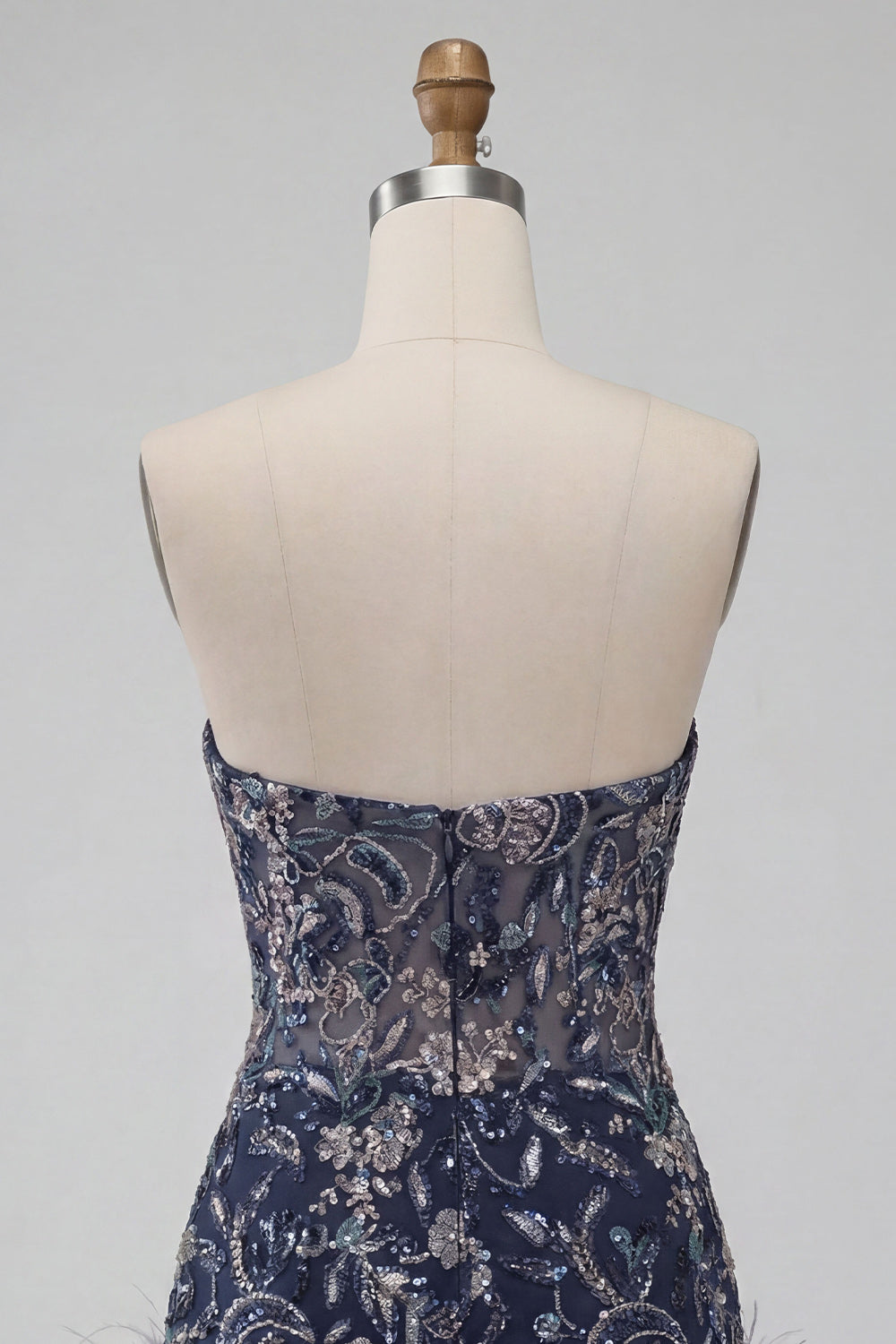 navy-floral-tight-sparkly-short-beaded-homecoming-dress-with-feathers