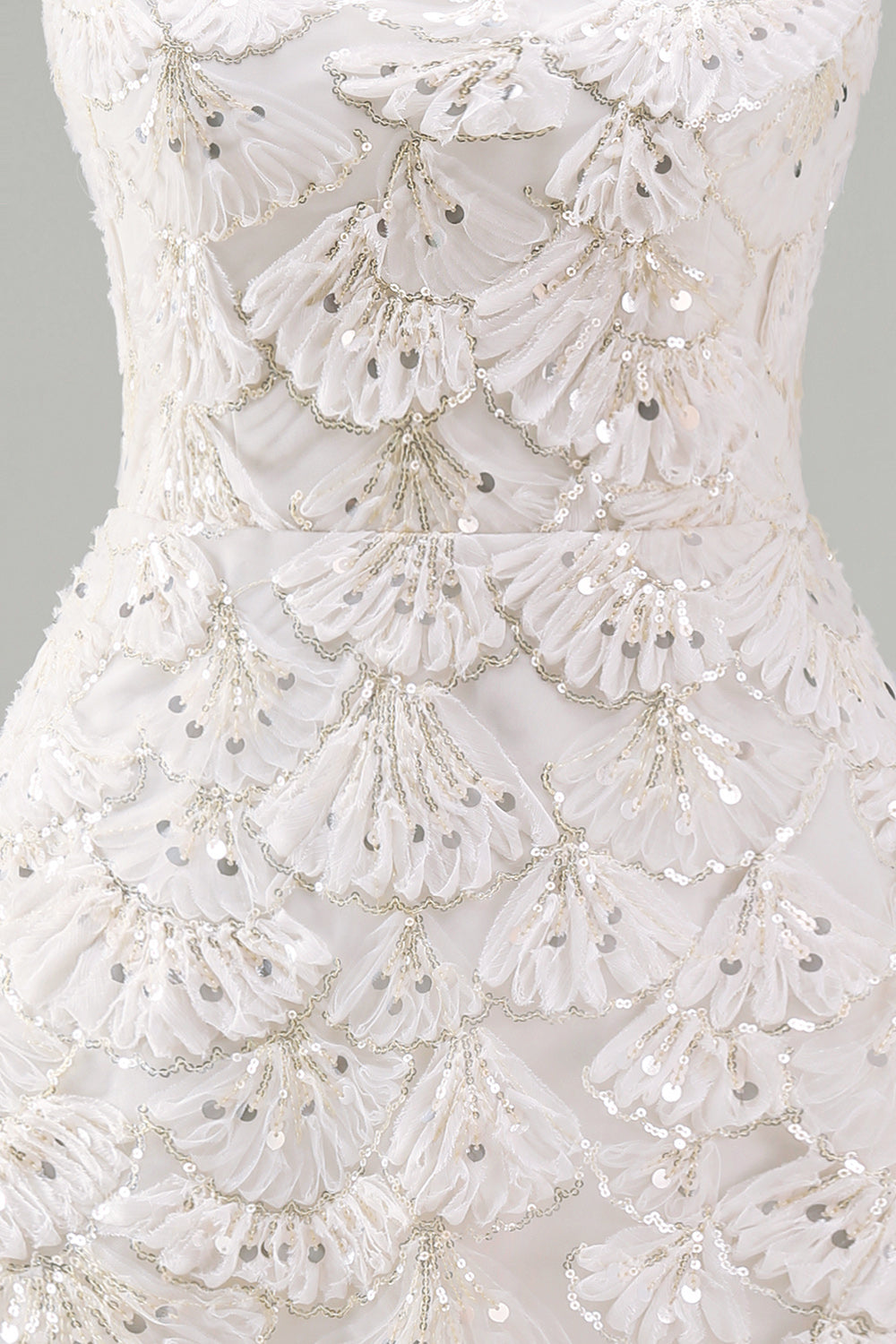 ivory-sparkly-sequin-floral-tight-short-a-line-homecoming-dress
