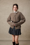 Flurry 17 | 100% Wool Sculptured Knitwear Cardigan