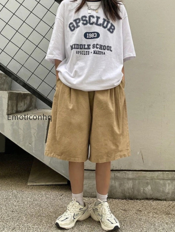 harajuku-oversize-khaki-cargo-shorts-japanese-style-streetwear-wide-leg-black-pant