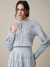 Minna 21 | Edward Linen Lace Blouse