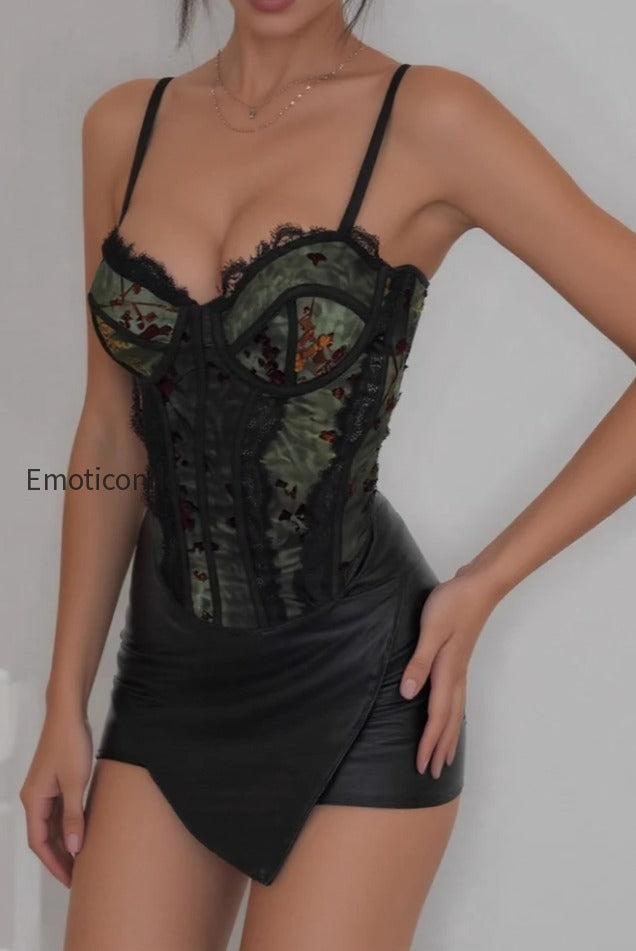 sexy-mesh-print-lace-insert-underwire-corset-cami-top