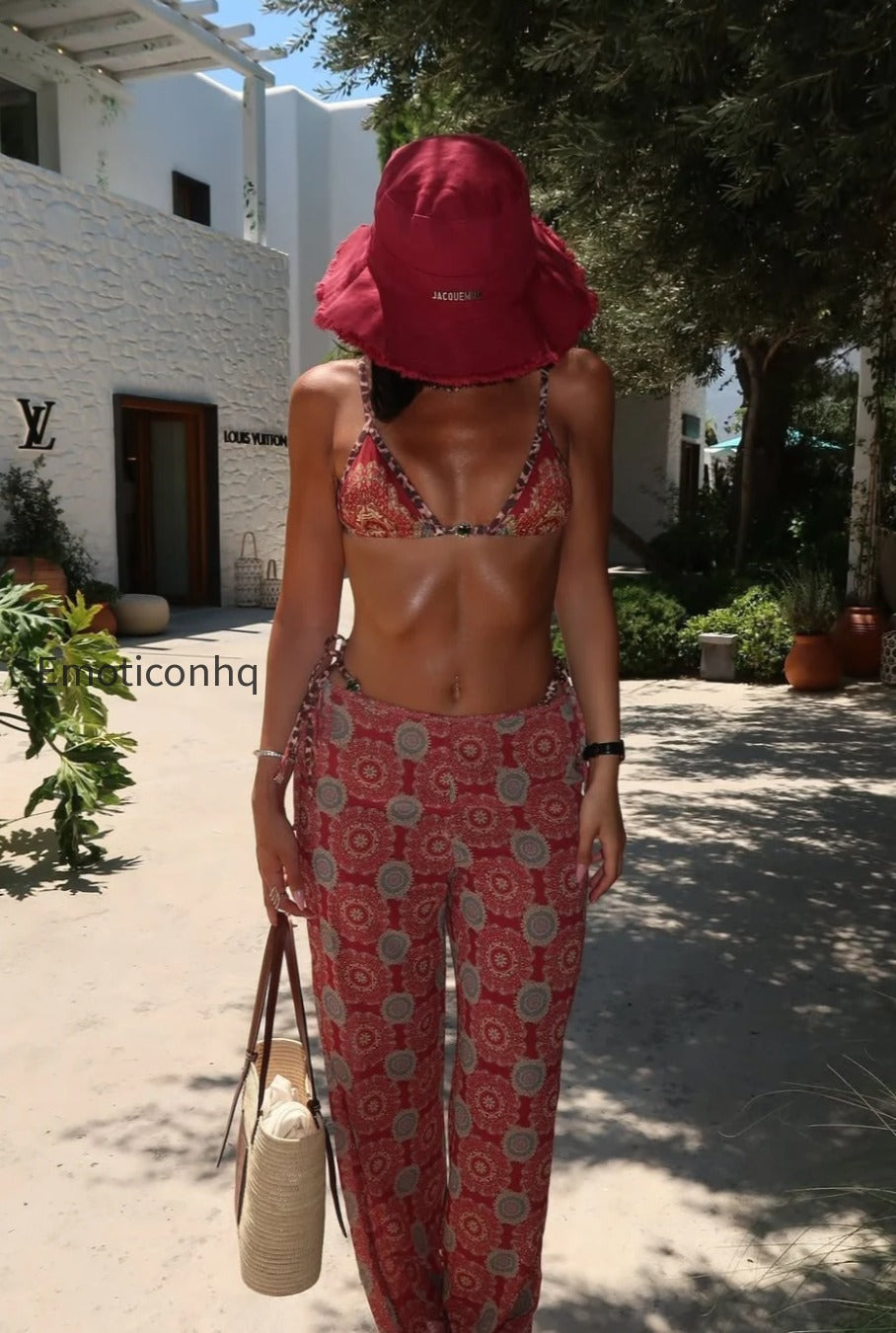 geometric-boho-three-piece-swim-set