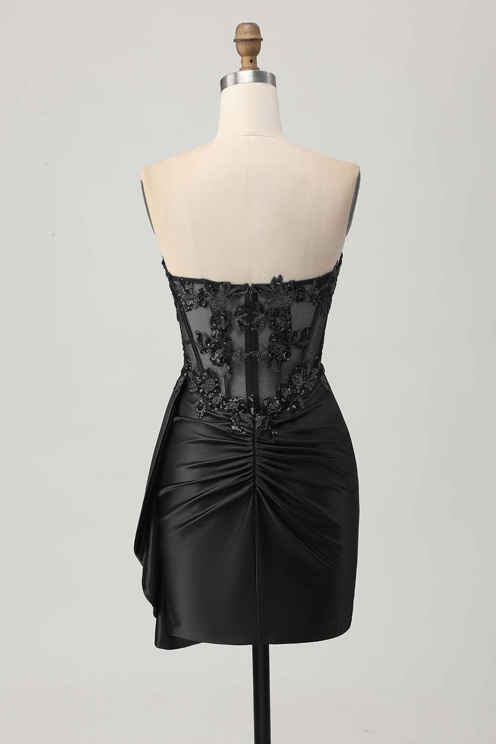 sparkly-dark-green-corset-tight-short-homecoming-dress-with-sequins-1