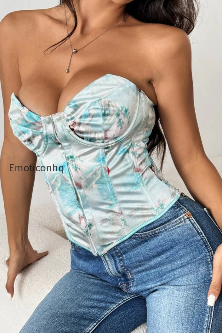 sexy-color-block-backless-lace-up-boned-corset-blouse