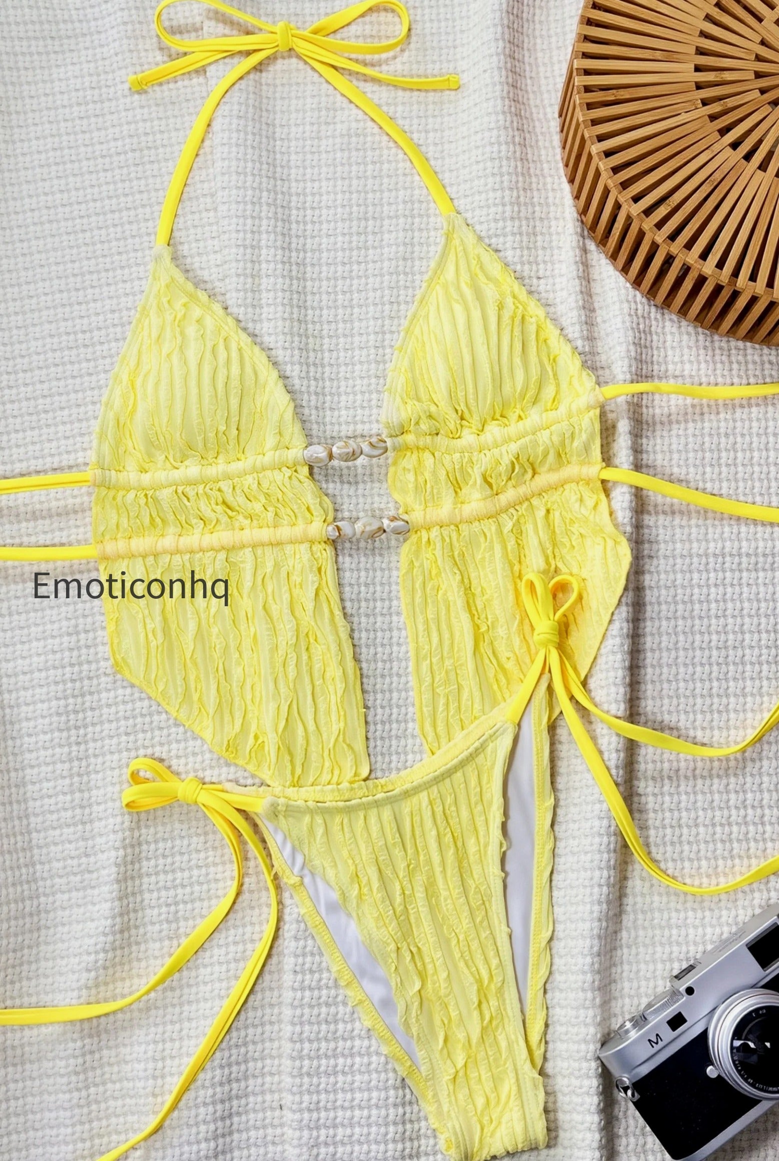 pearl-ruffle-texture-two-piece-swim-set