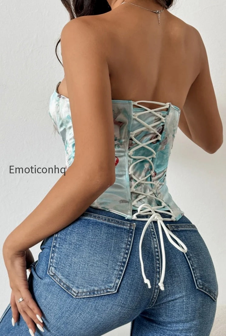 sexy-color-block-backless-lace-up-boned-corset-blouse