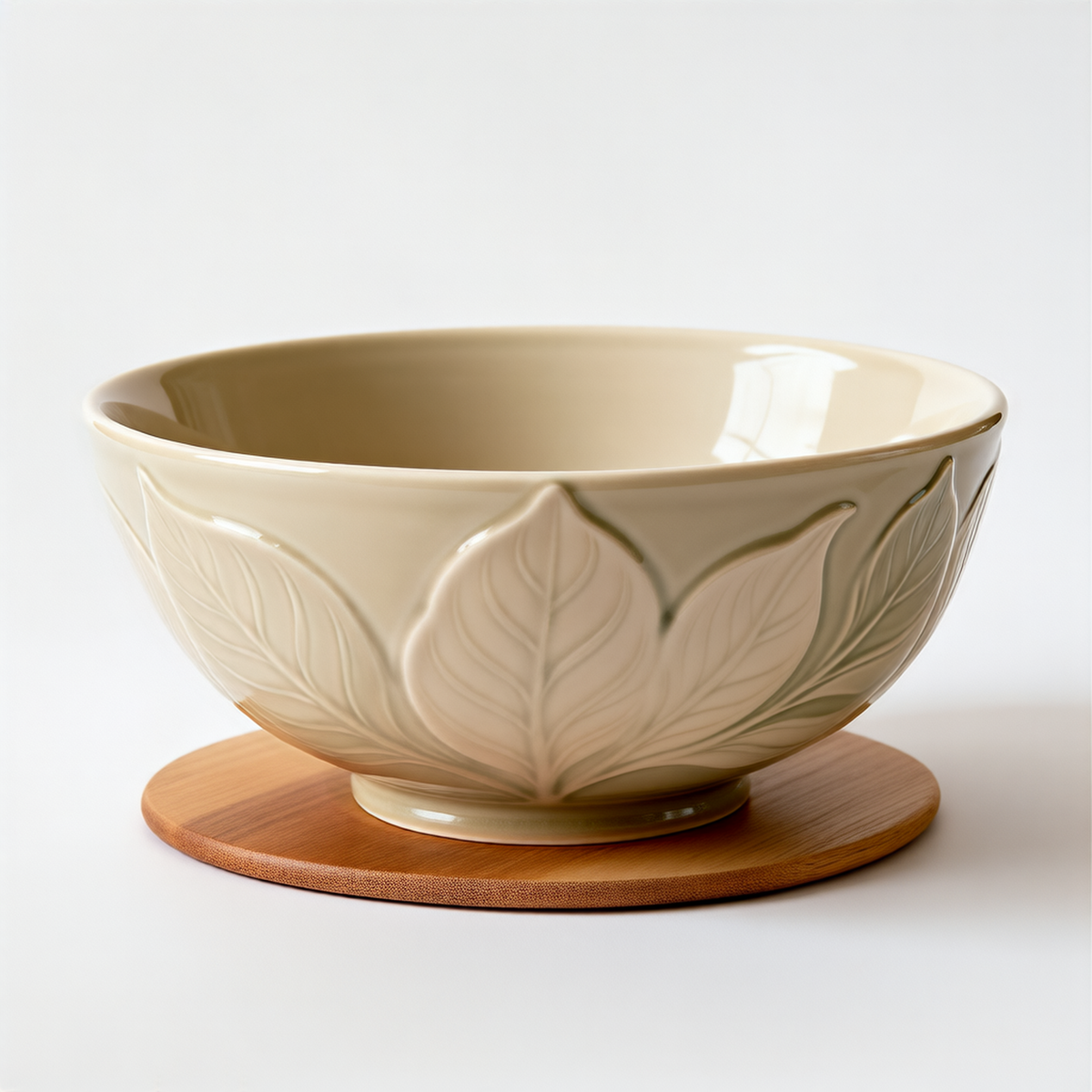 Sage Leaf Bowl – Botanical Serving Bowl