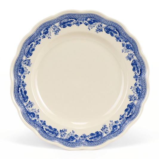 Bohemian Willow Plate – Blue Willow Tea Plate